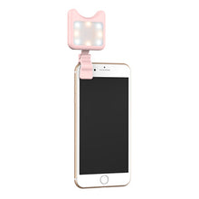 APEXEL LED Selfie Light Fill-in light +0.36X Wide Angle Lens + 15X Macro Lens Kit For iPhone Samsung phones